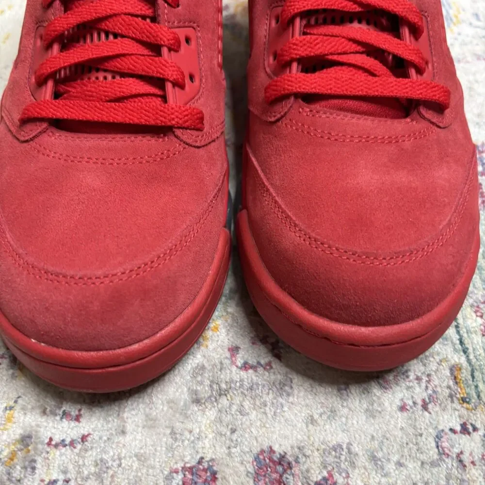 Nike Air Jordan 5 Retro Red Suede